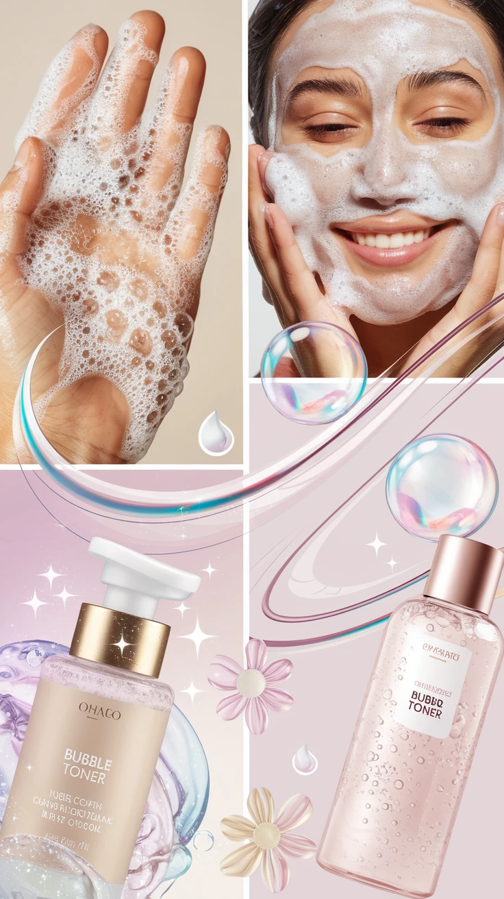 2. Types of Bubble Skincare Products