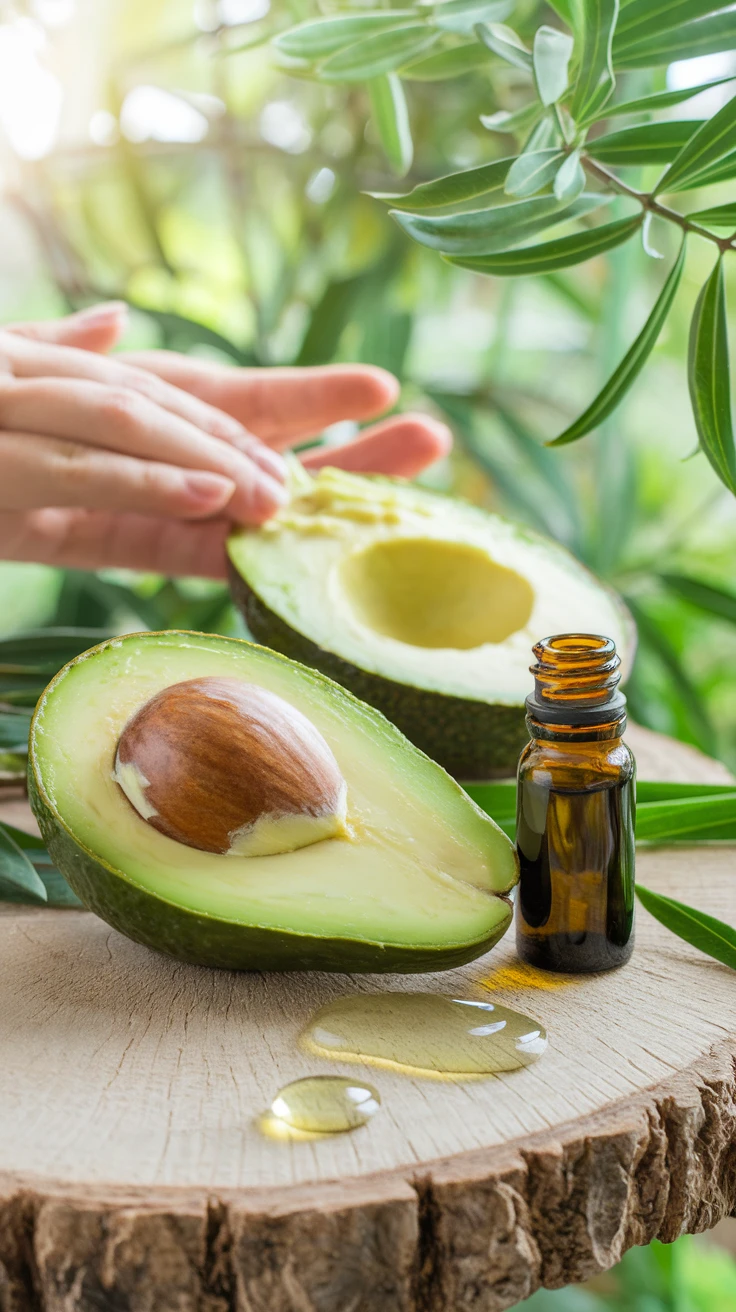 4. Avocado and Tea Tree Oil Nourishing Mask