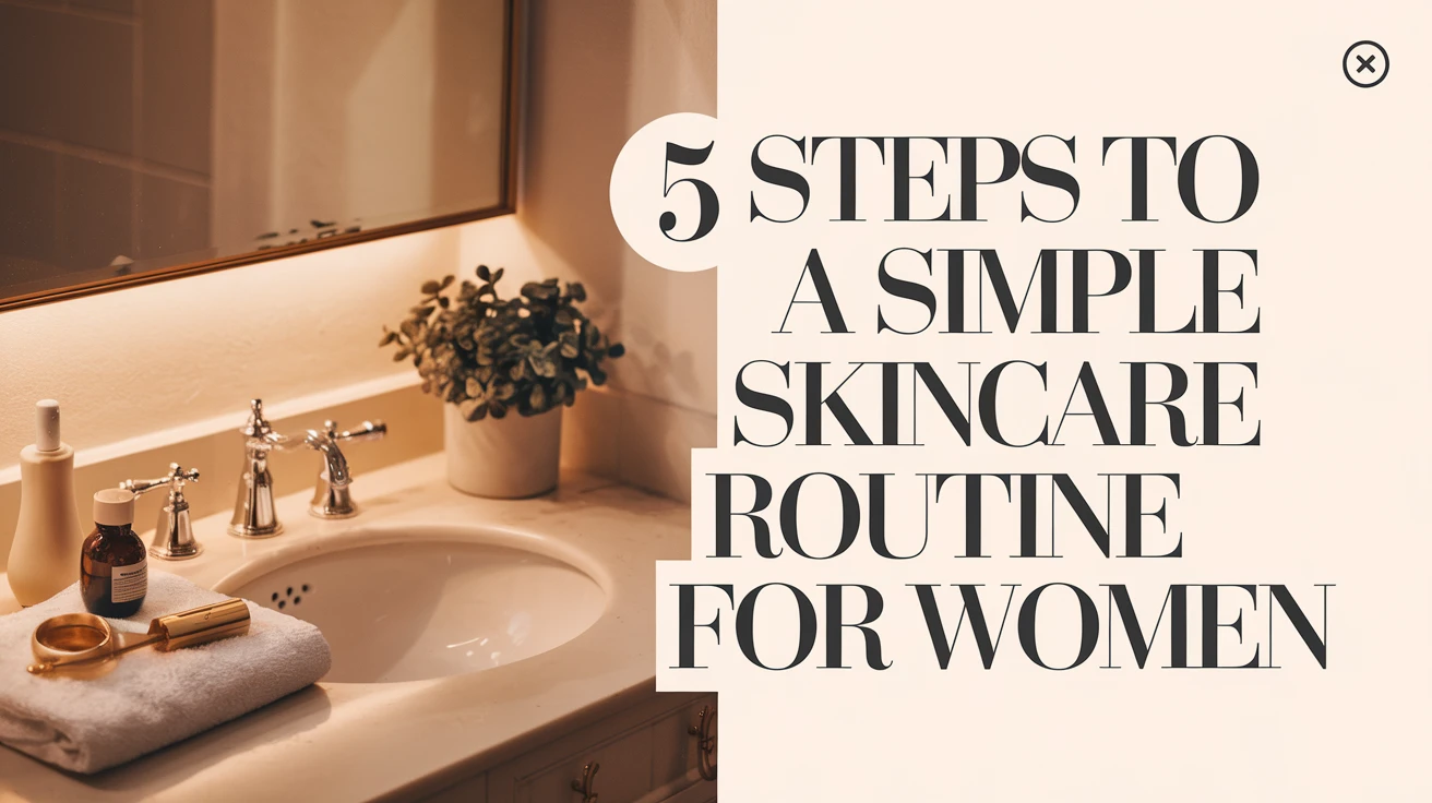 5 Steps to a Simple Skincare Routine for Women