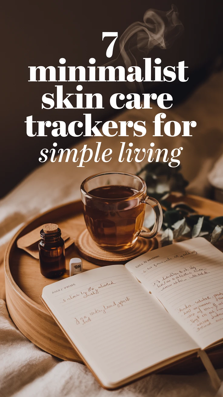 7 Minimalist Skin Care Trackers for Simple Living