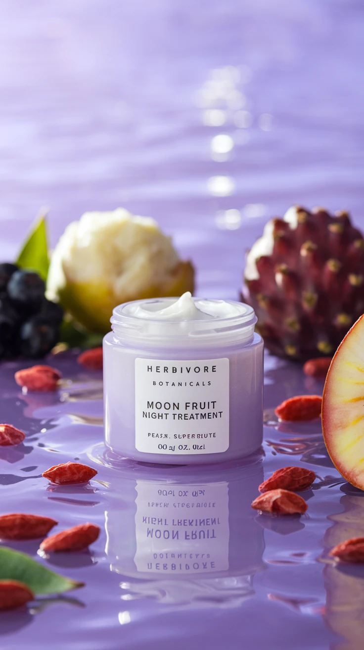 1. Herbivore Botanicals Moon Fruit Night Treatment