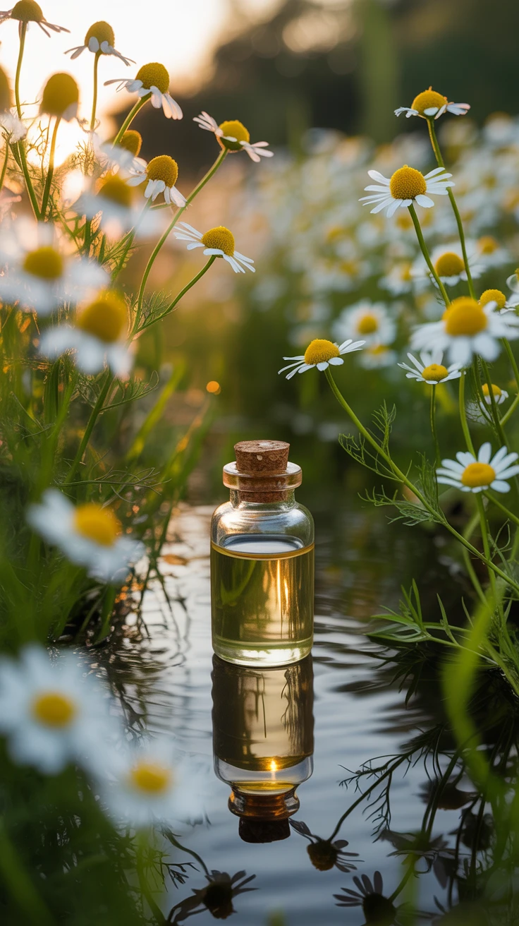 2. Chamomile Essential Oil