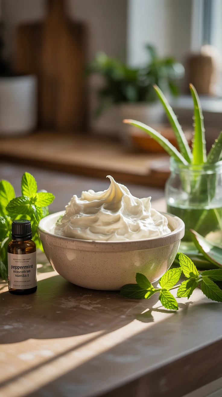 3. Peppermint Cooling Tallow Cream