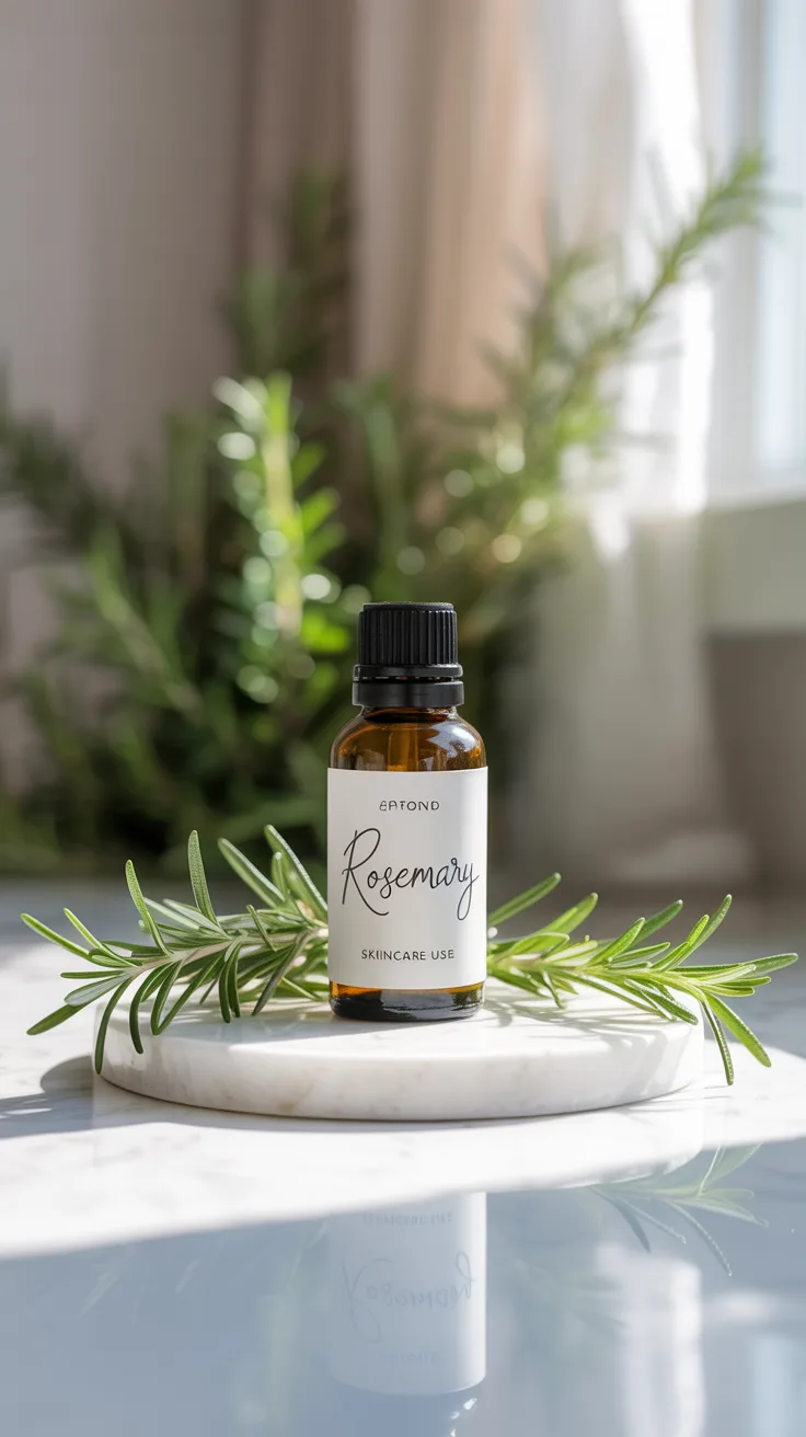 3. Rosemary Oil: Your Pore-Cleansing Powerhouse