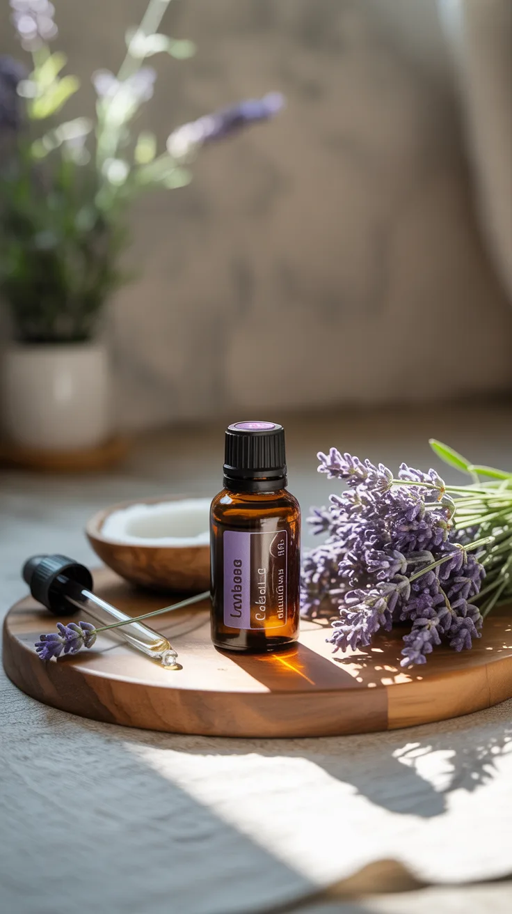 1. Lavender Essential Oil: The Gentle Healer