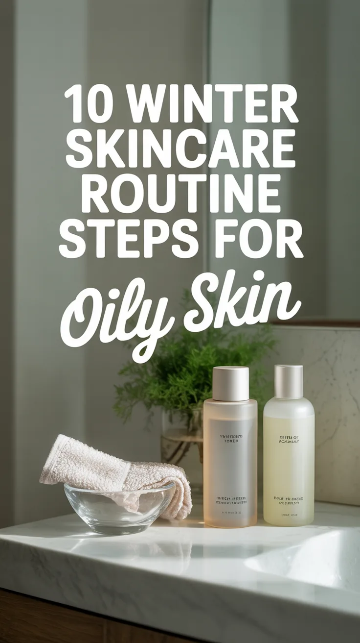 10 Winter Skincare Routine Steps for Oily Skin