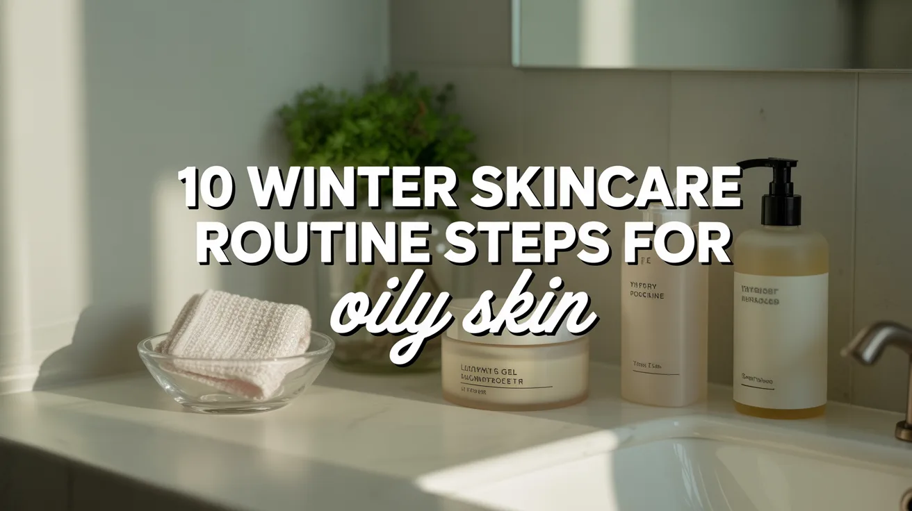 10 Winter Skincare Routine Steps for Oily Skin hero image