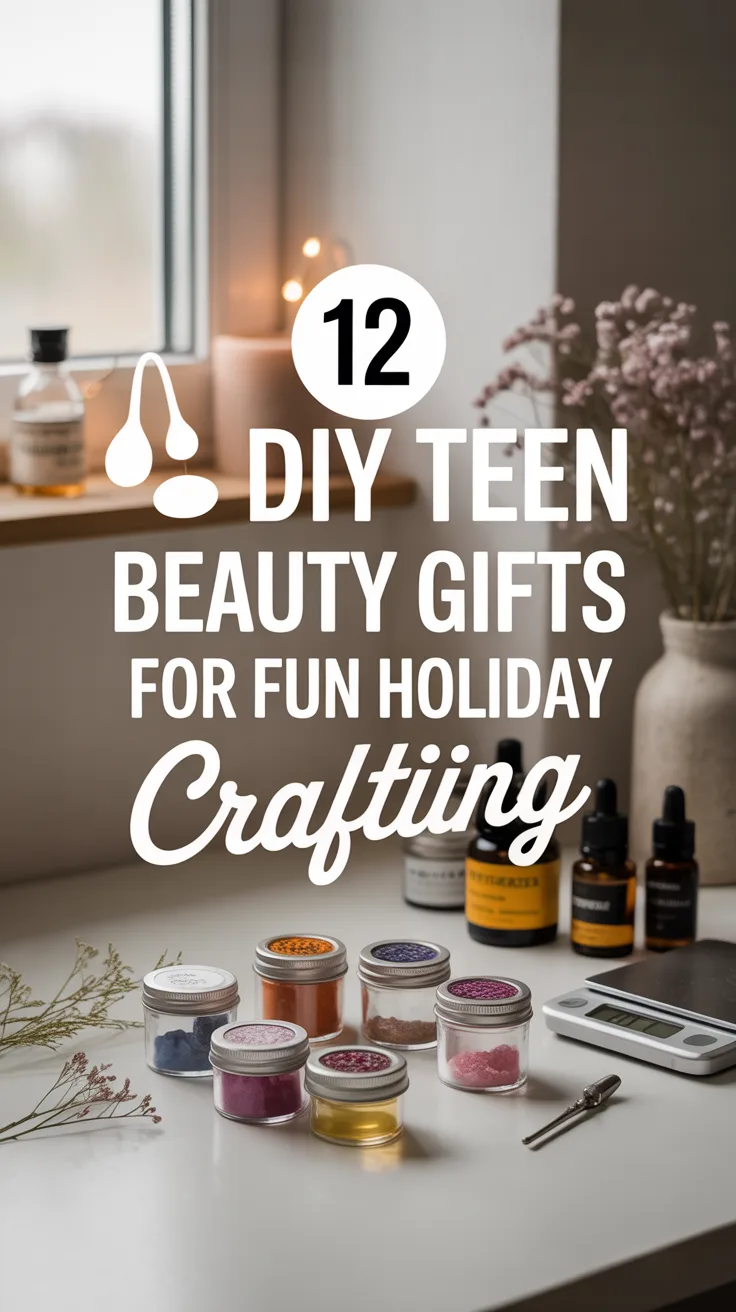 12 DIY Teen Beauty Gifts for Fun Holiday Crafting – Pinterest image