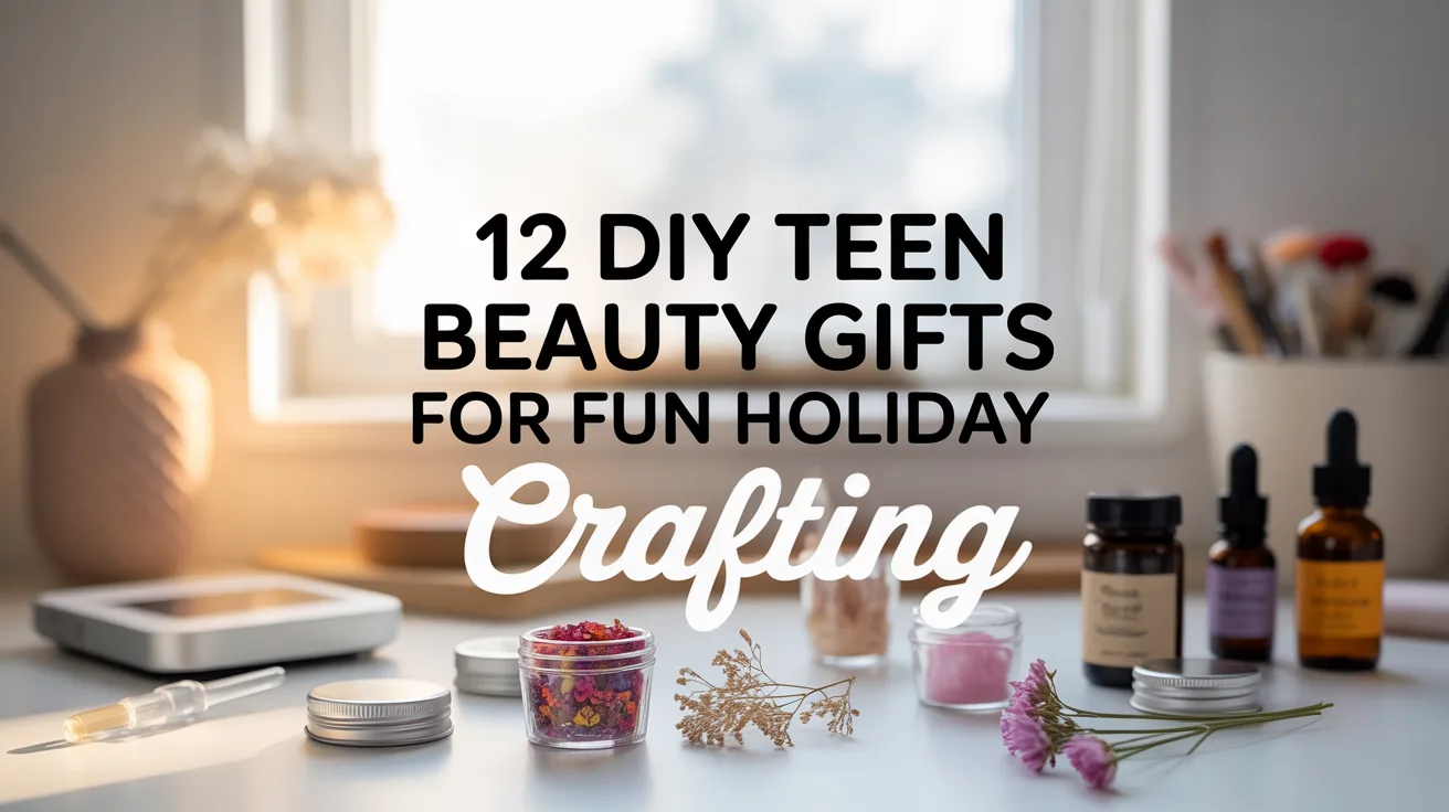 12 DIY Teen Beauty Gifts for Fun Holiday Crafting hero image