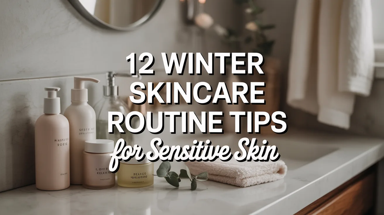 12 Winter Skincare Routine Tips for Sensitive Skin hero image