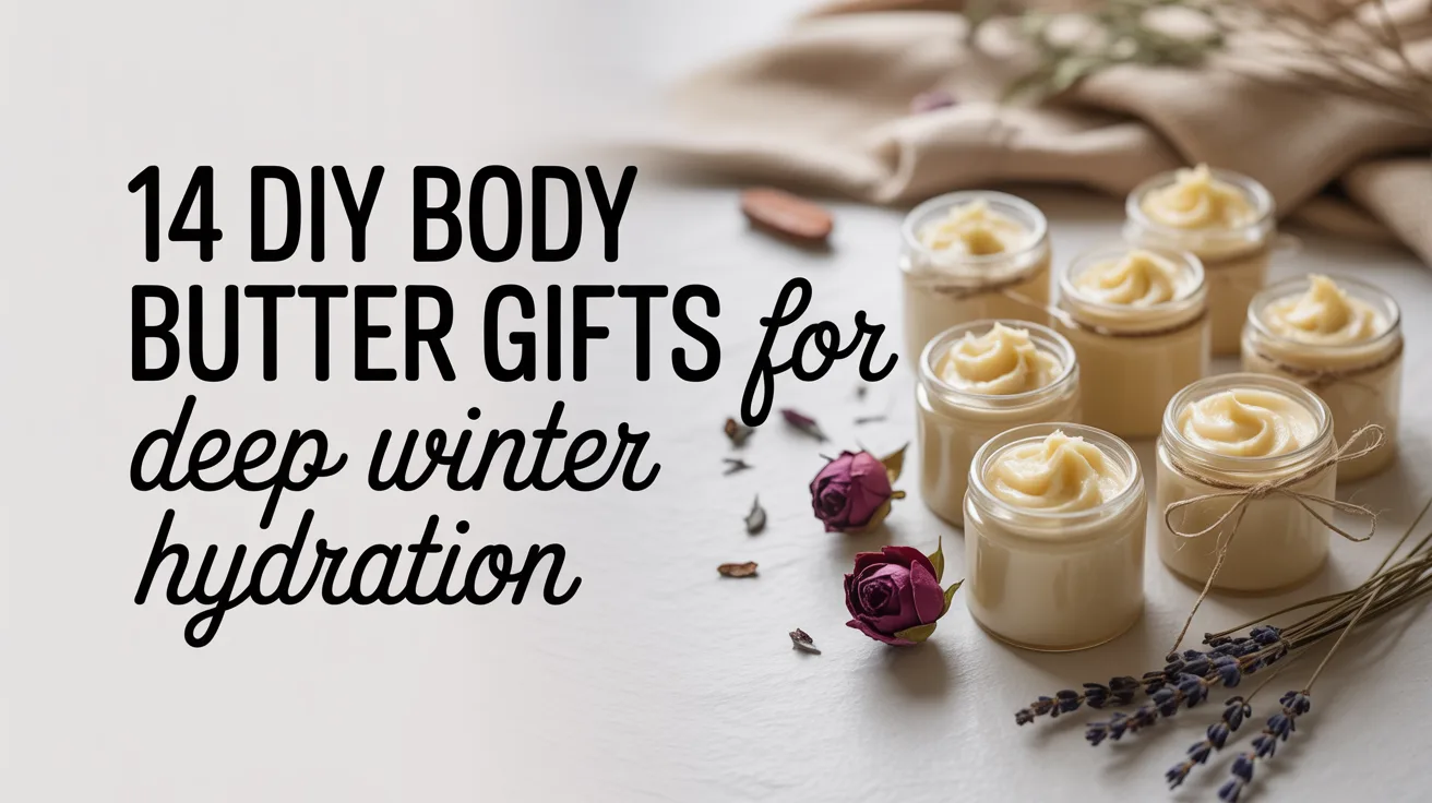 14 DIY Body Butter Gifts for Deep Winter Hydration hero image
