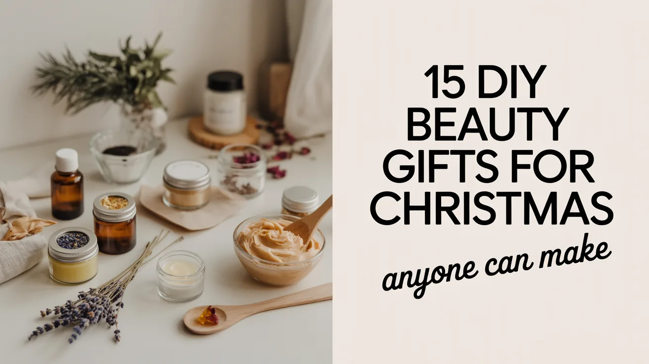 15 DIY Beauty Gifts for Christmas Anyone Can Make hero image