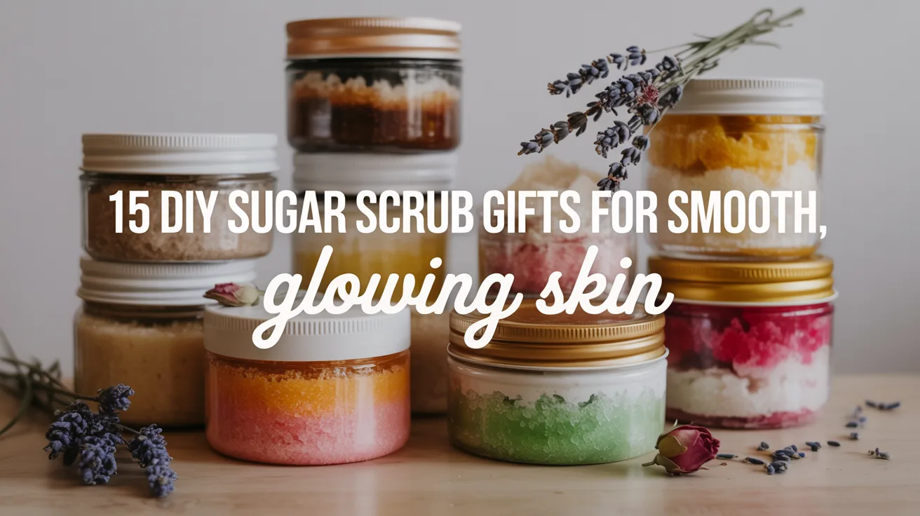 15 DIY Sugar Scrub Gifts for Smooth, Glowing Skin hero image
