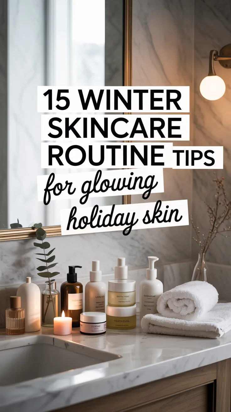15 Winter Skincare Routine Tips for Glowing Holiday Skin