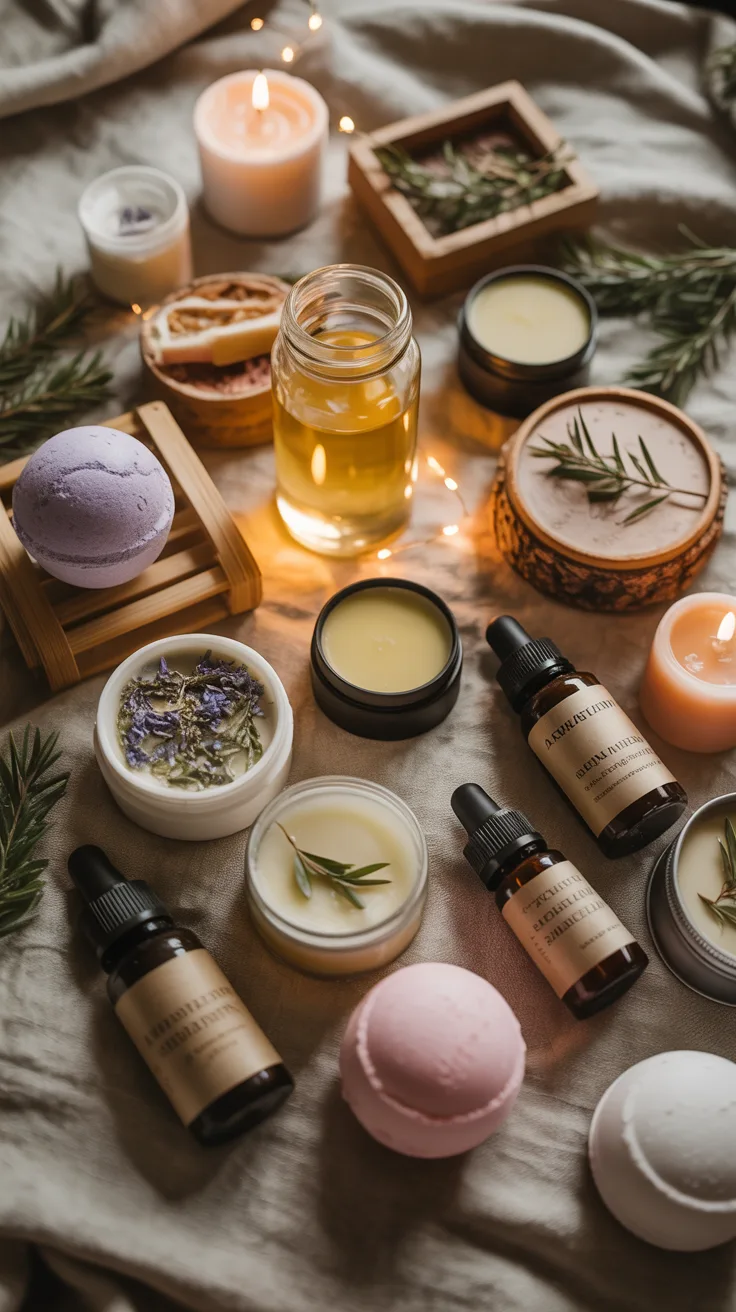 16 DIY Aromatherapy Beauty Gift Ideas illustrative image