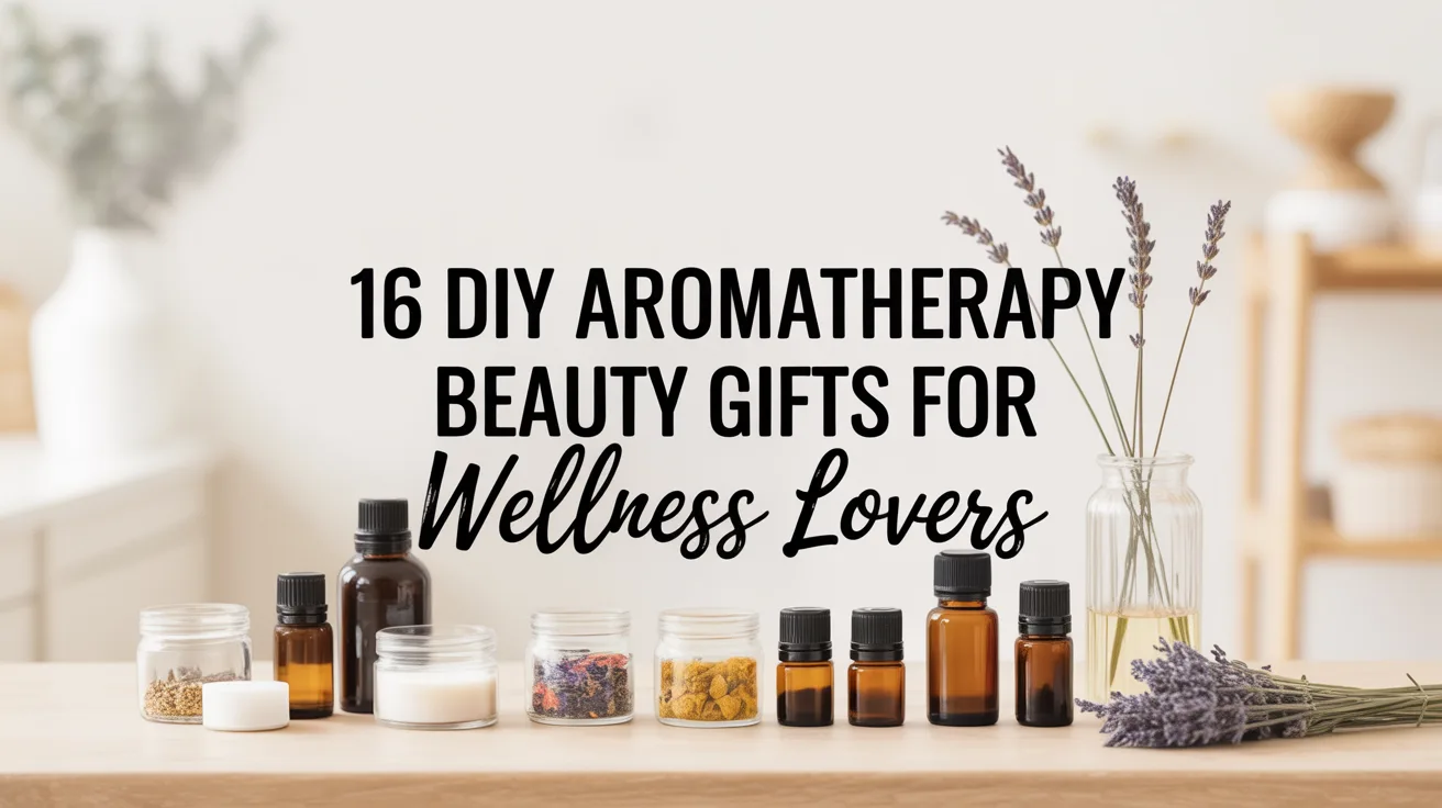 16 DIY Aromatherapy Beauty Gifts for Wellness Lovers hero image