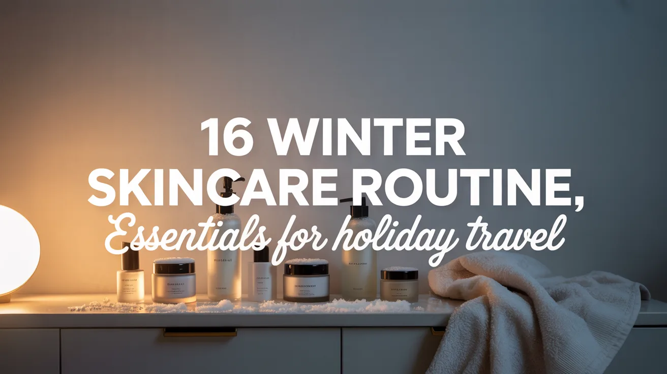 16 Winter Skincare Routine Essentials for Holiday Travel hero image