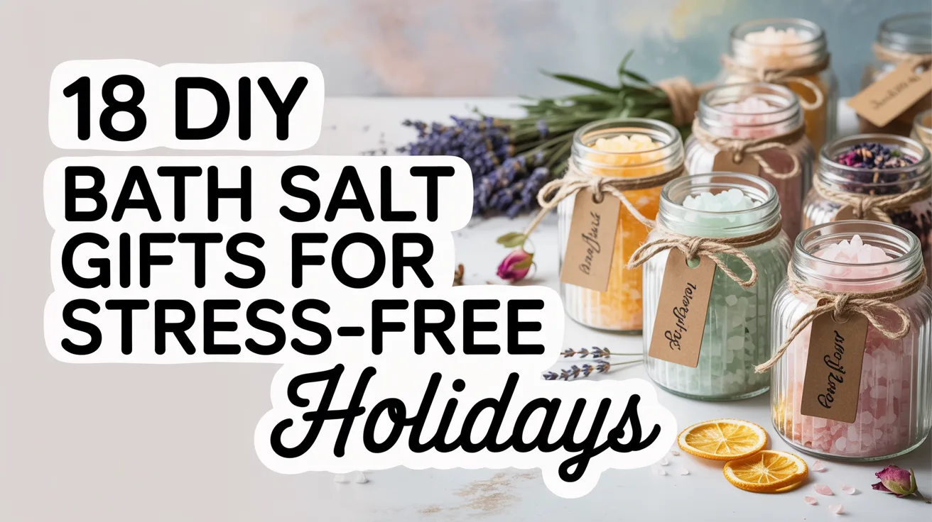 18 DIY Bath Salt Gifts for Stress-Free Holidays hero image