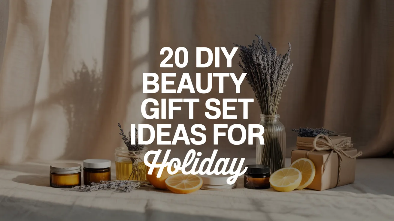 20 DIY Beauty Gift Set Ideas for Holiday Giving hero image