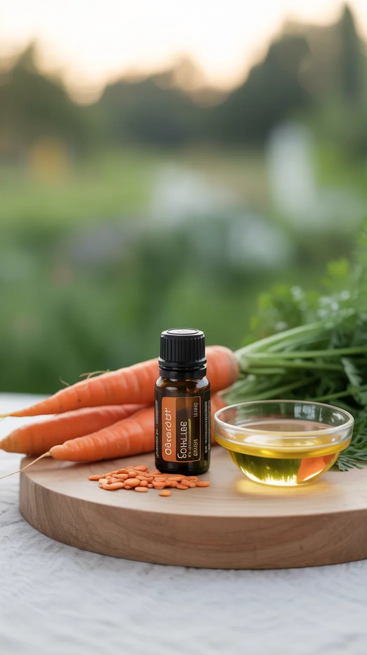6. Carrot Seed Essential Oil: The Skin Regenerator