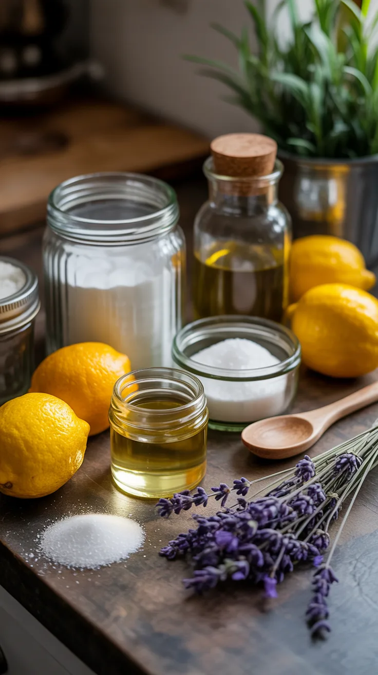 Basic Ingredients for DIY Sugar Scrubs illustrative image