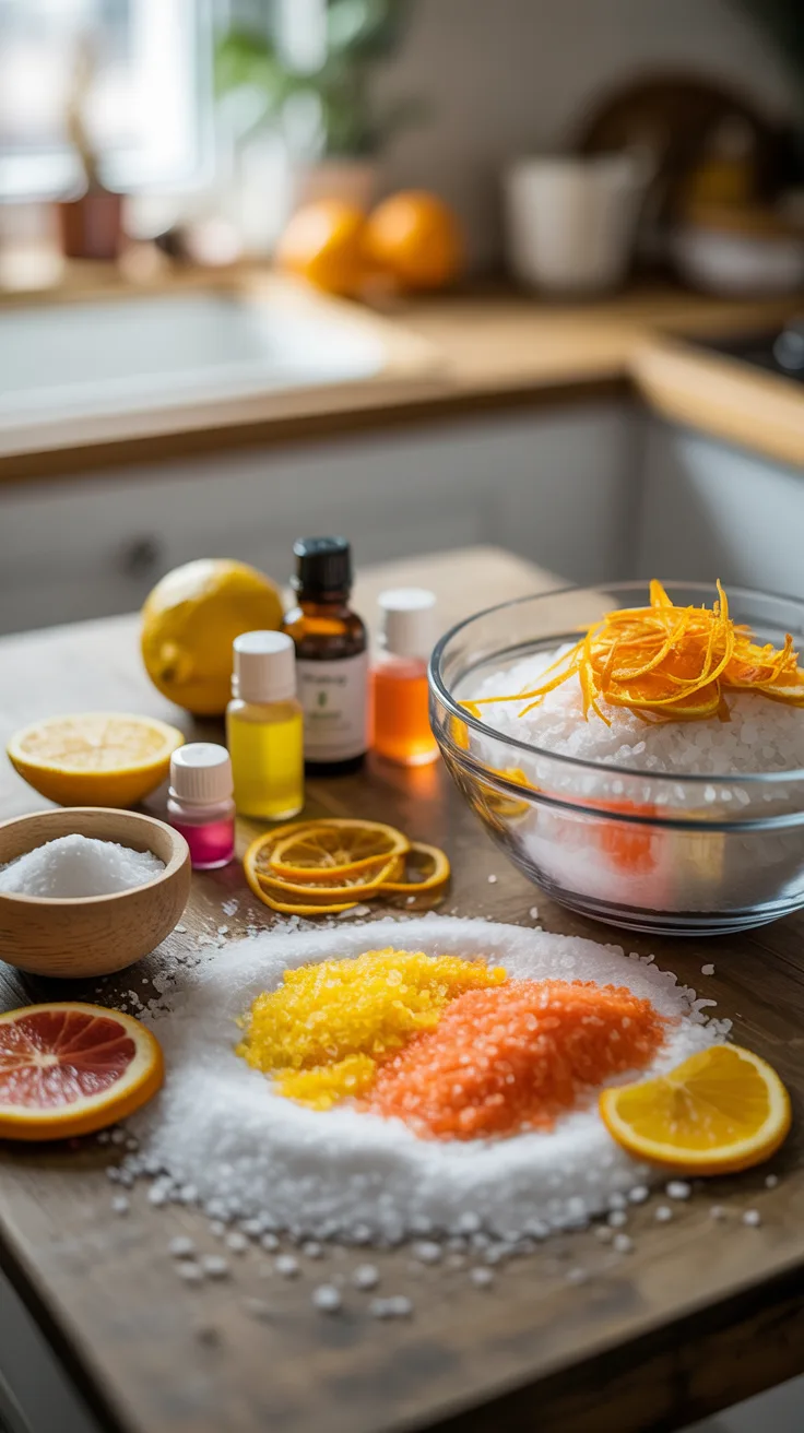 Energizing Citrus Bath Salts