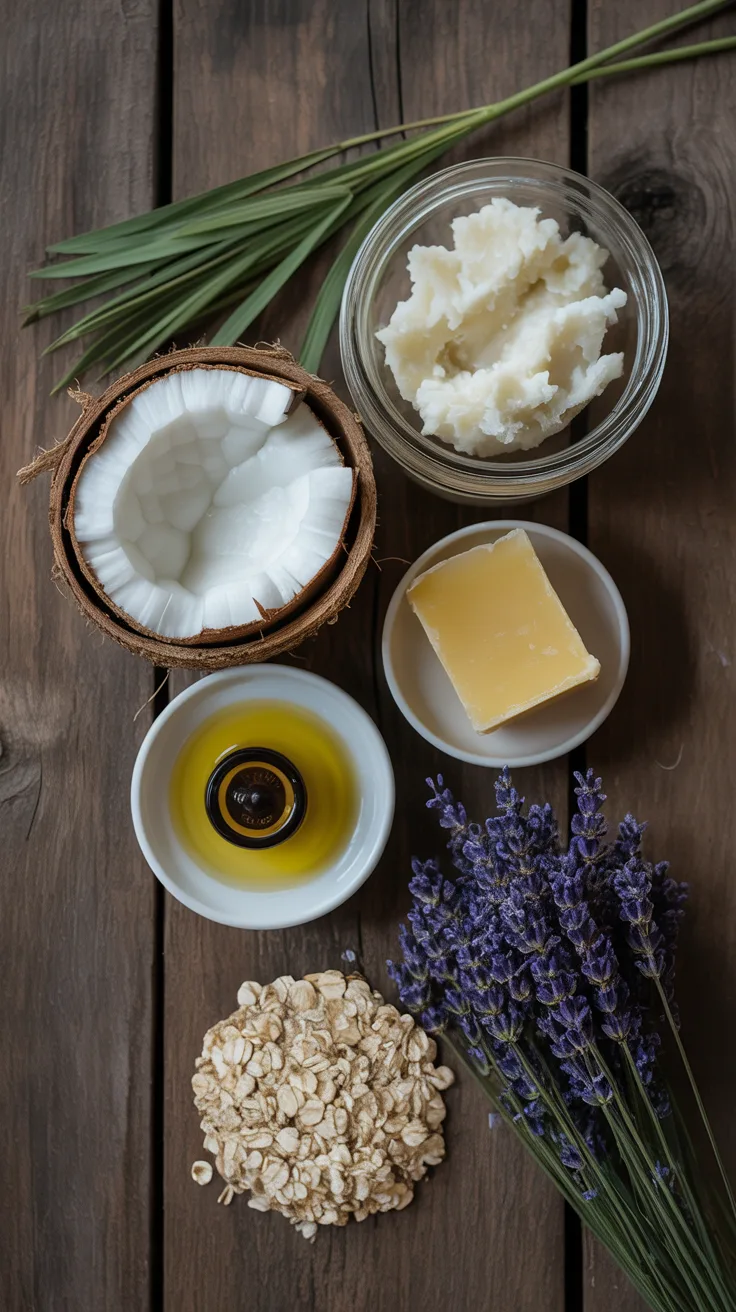 Essential Ingredients for DIY Beauty Gifts illustrative image