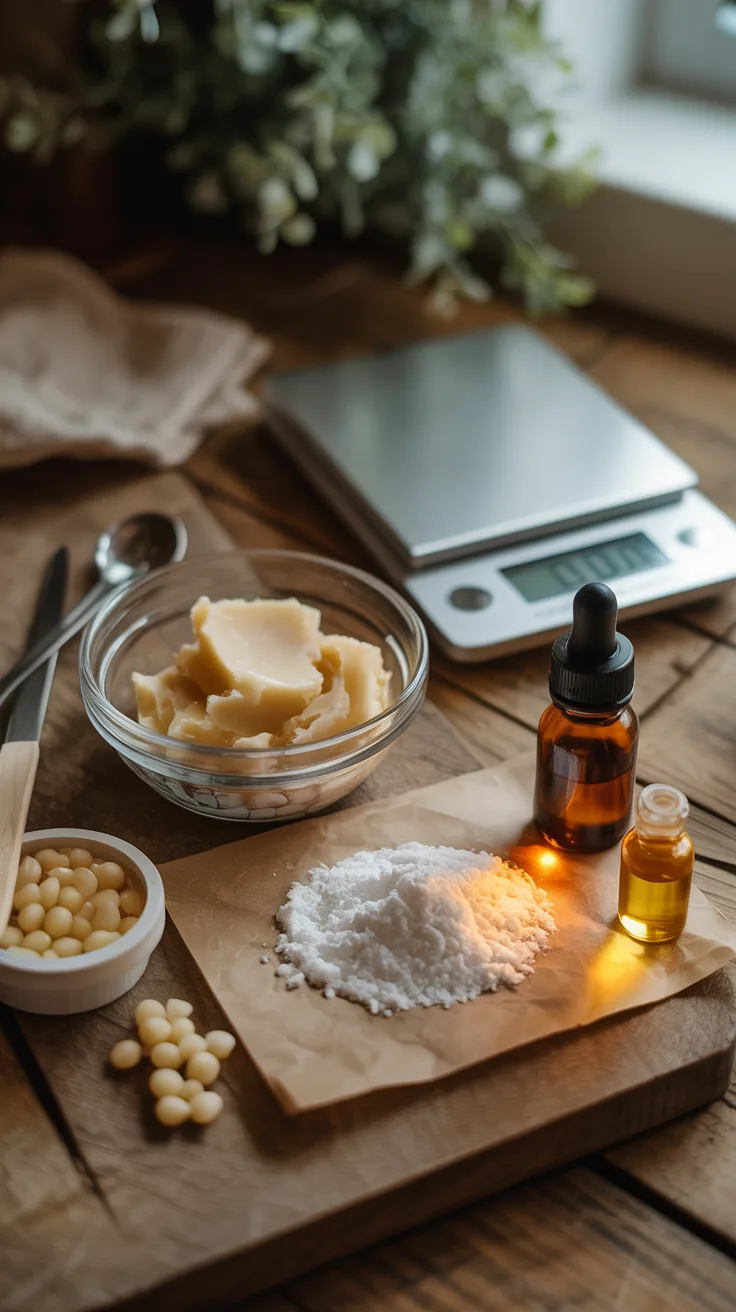 Ingredients for a Beef Tallow Zinc Balm
