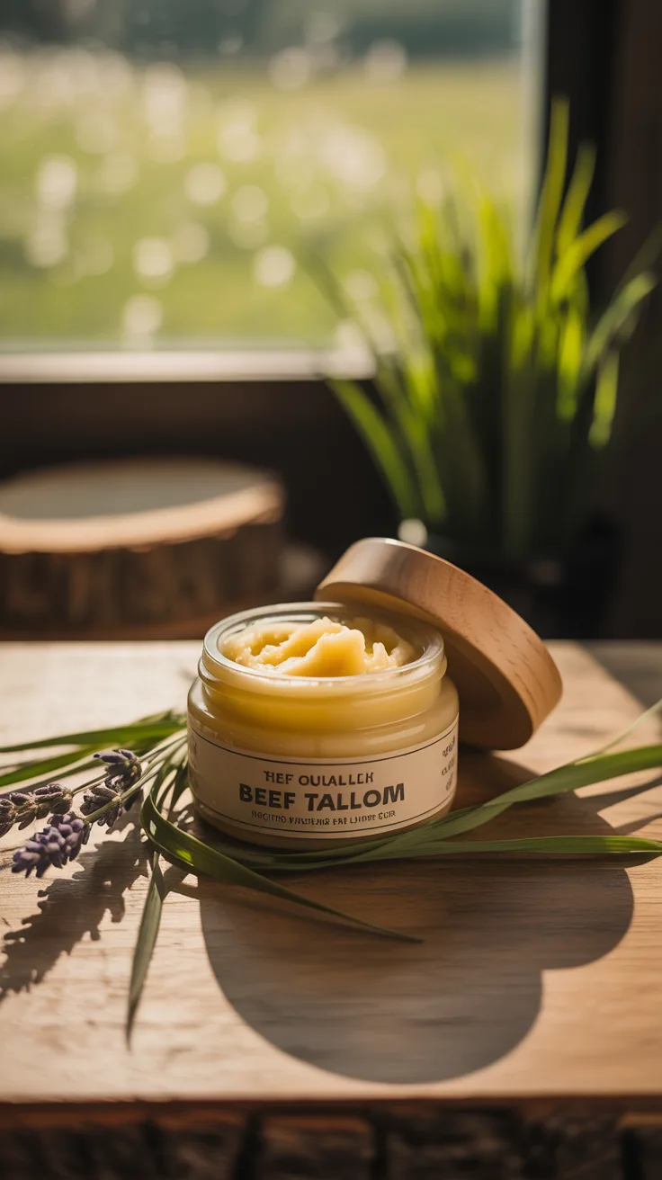 Why Beef Tallow Is Used in Skin Balms