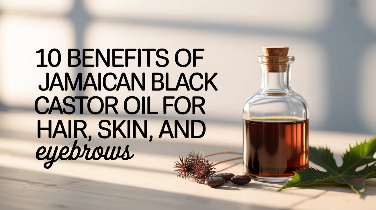 10 Benefits of Jamaican Black Castor Oil for Hair, Skin, and Eyebrows hero image