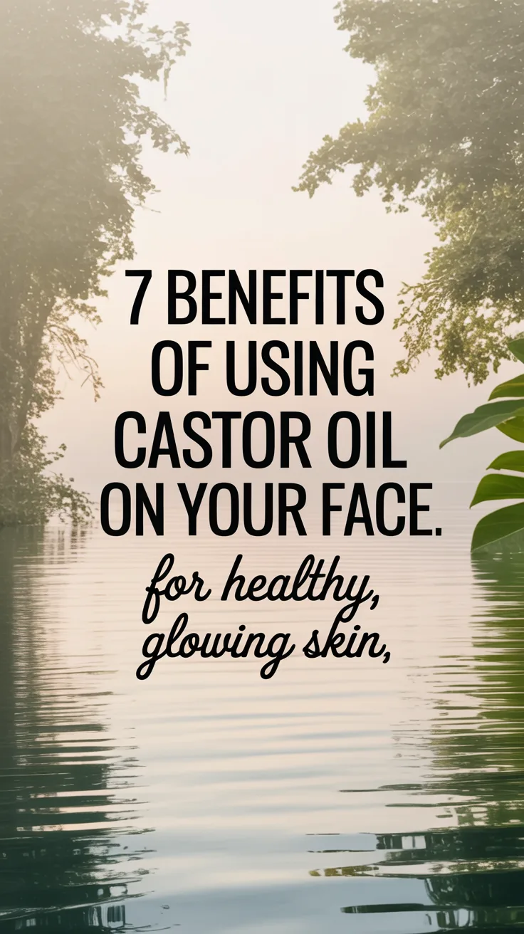 7 Benefits of Using Castor Oil on Your Face for Healthy, Glowing Skin