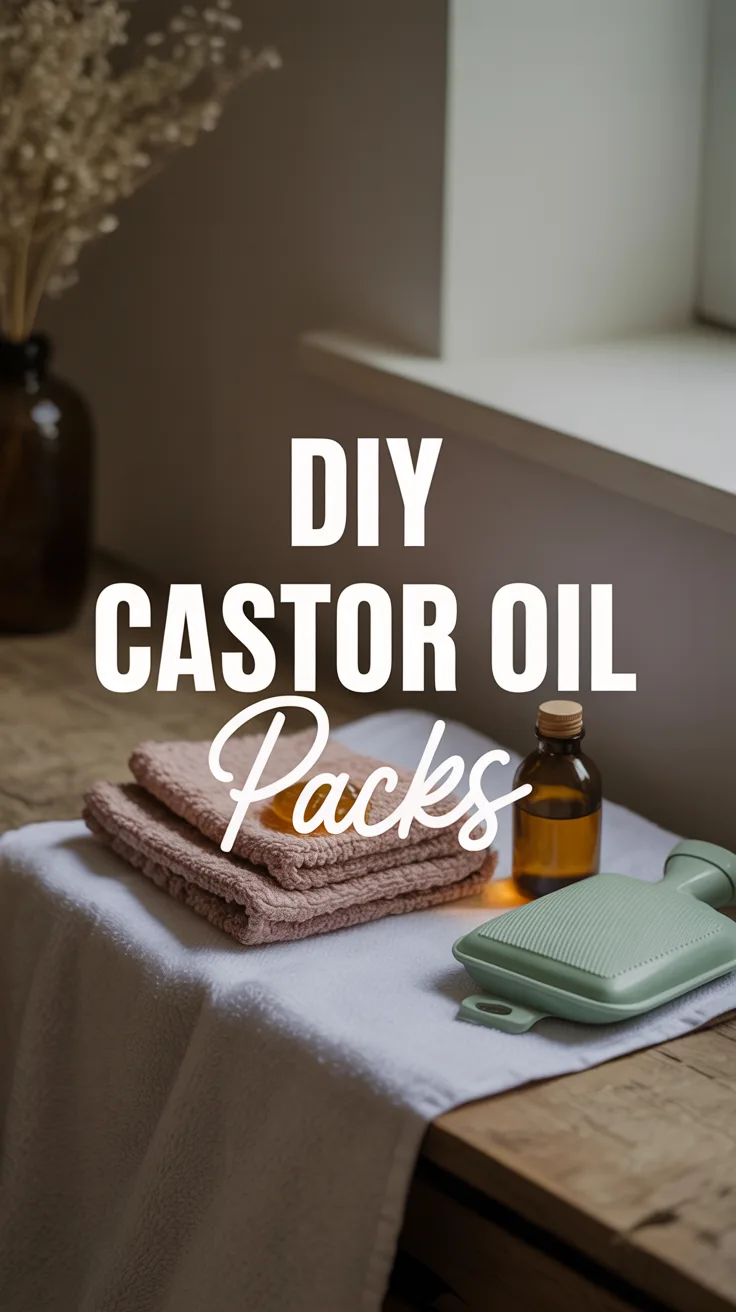 DIY Castor Oil Packs
