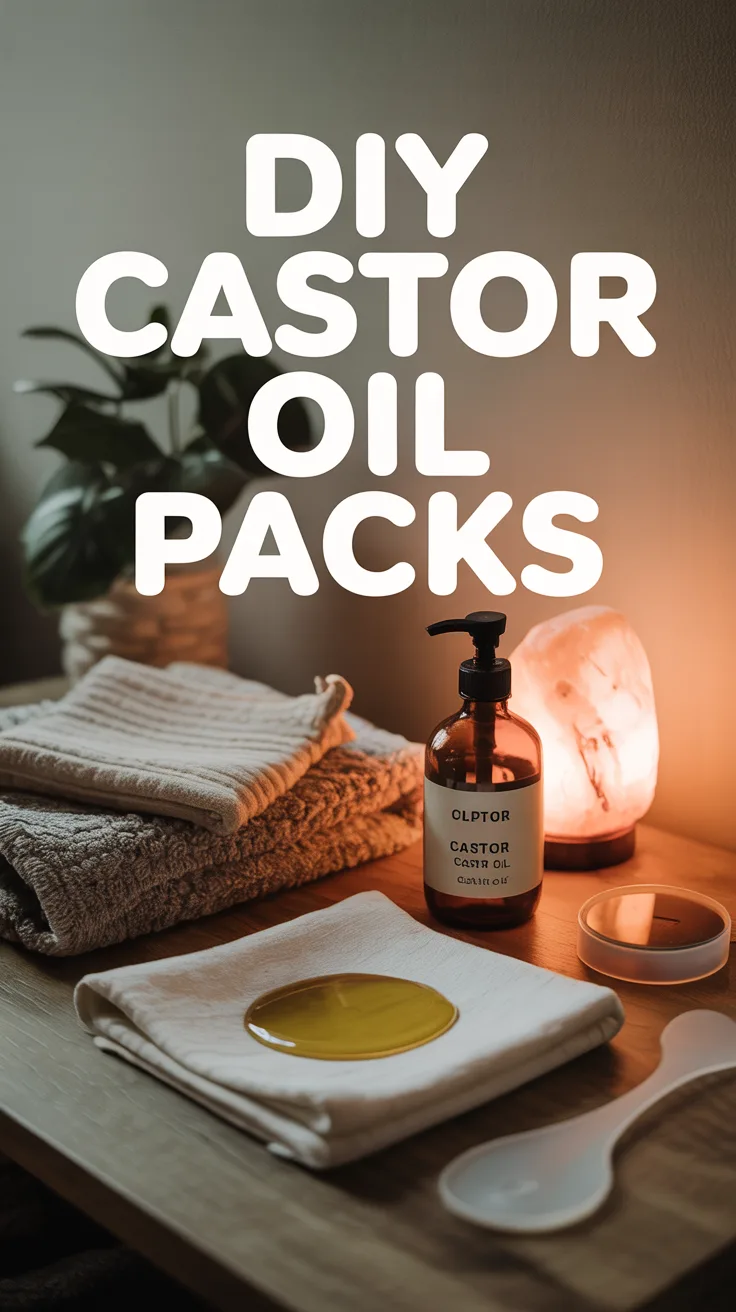 Castor oil pack product ideas for Pinterest