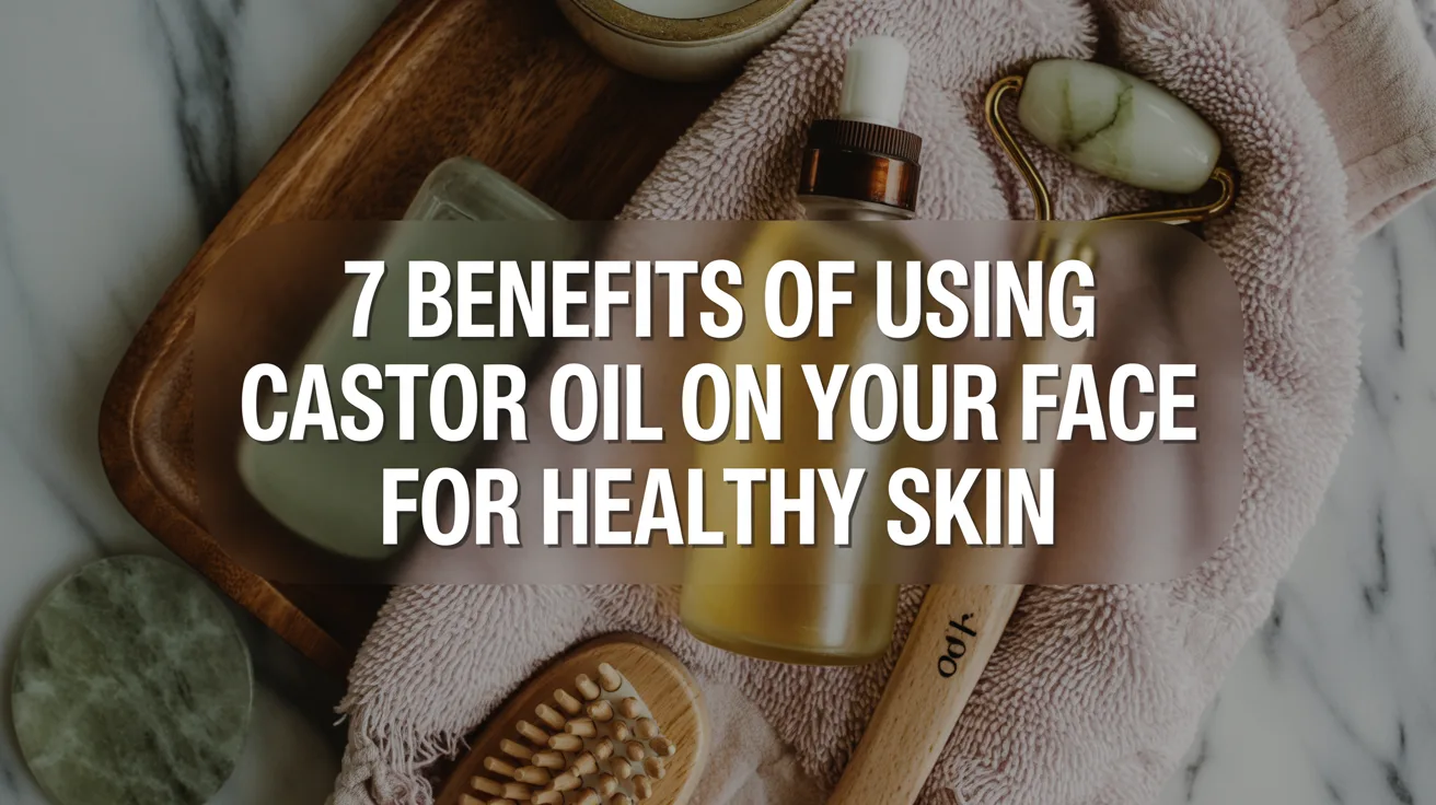 7 Benefits of Using Castor Oil on Your Face for Healthy, Glowing Skin