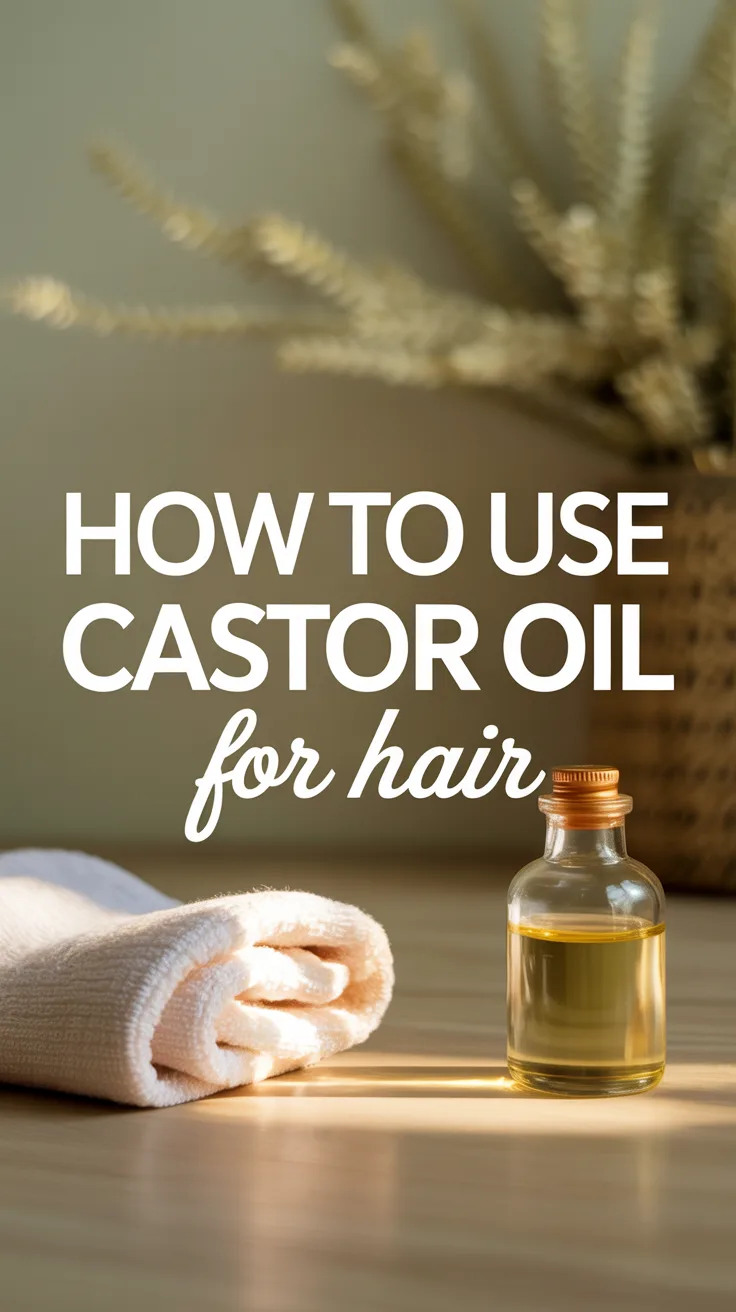 How to Use Castor Oil for Hair