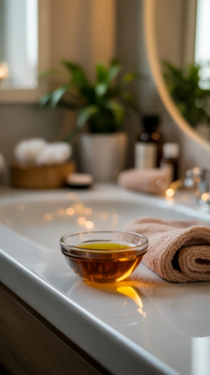 Using Black Castor Oil as a Hot Oil Treatment