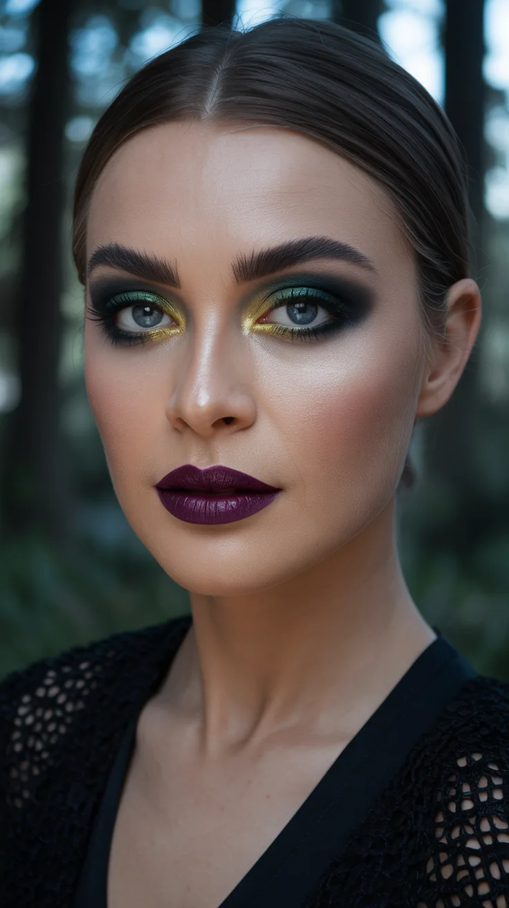 Glamorous Witch Makeup