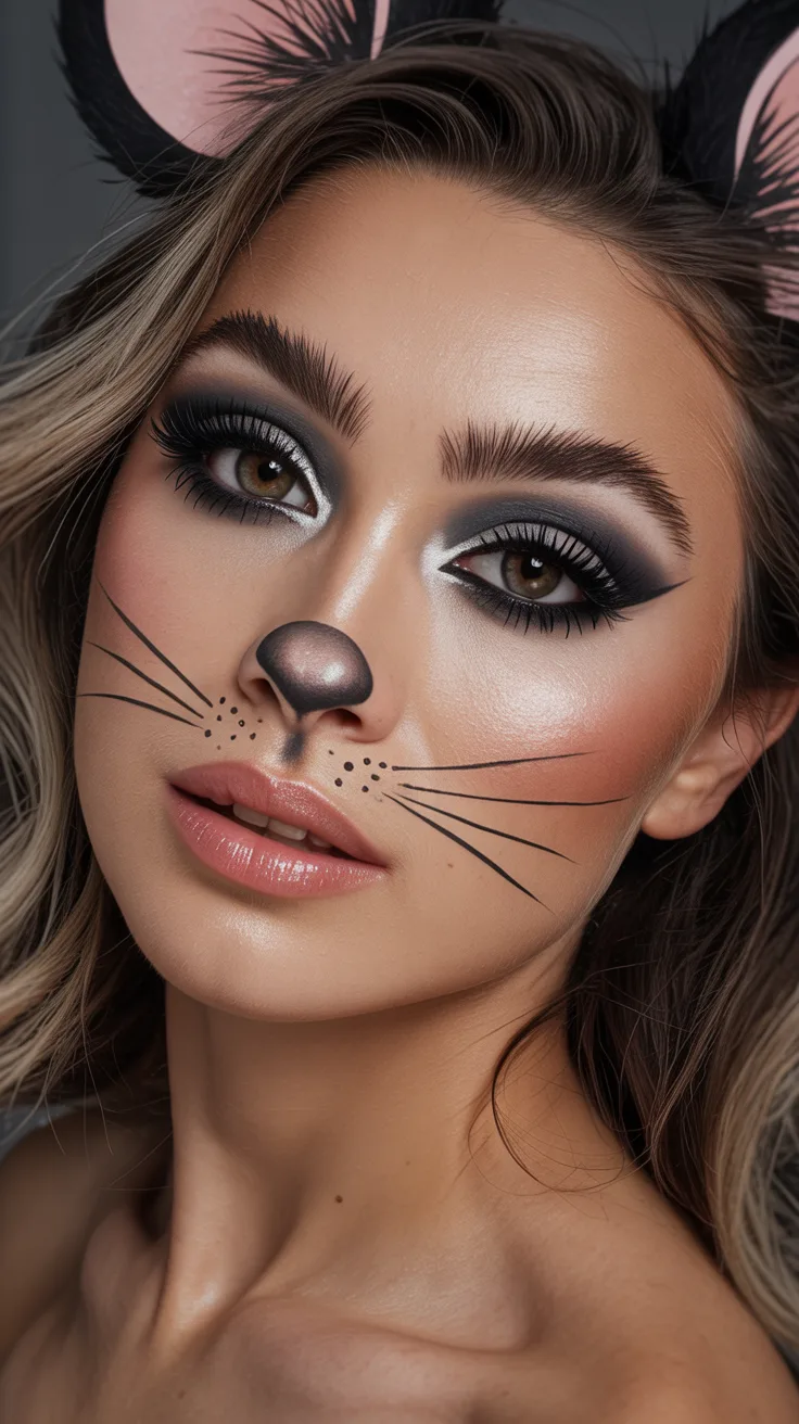 1. Smoky-Eyed Glam Mouse
