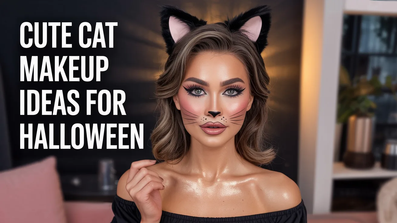 12 Cute Cat Makeup Ideas for Halloween
