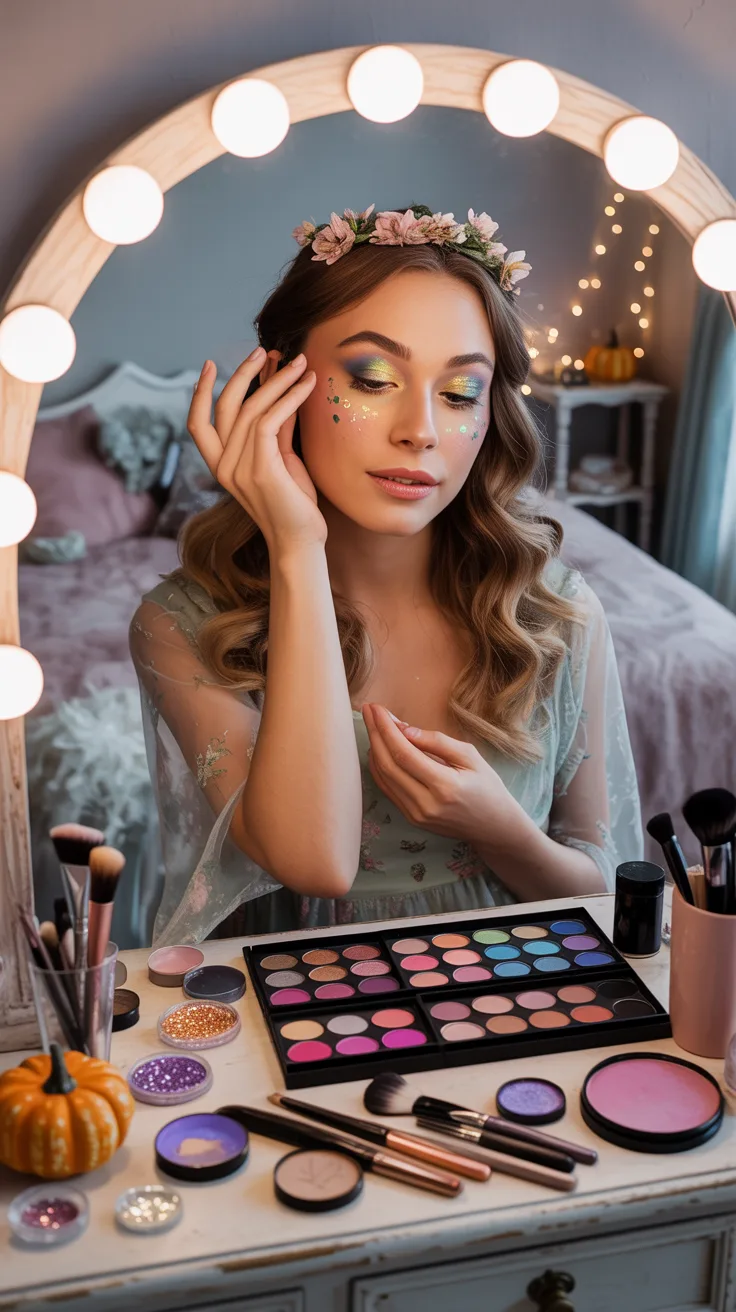 15 Cute Halloween Makeup Looks That Are More Pretty Than Scary