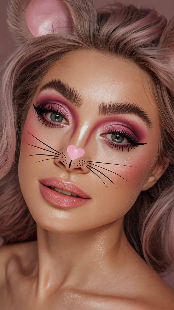 2. Rosy Pink Flirty Mouse