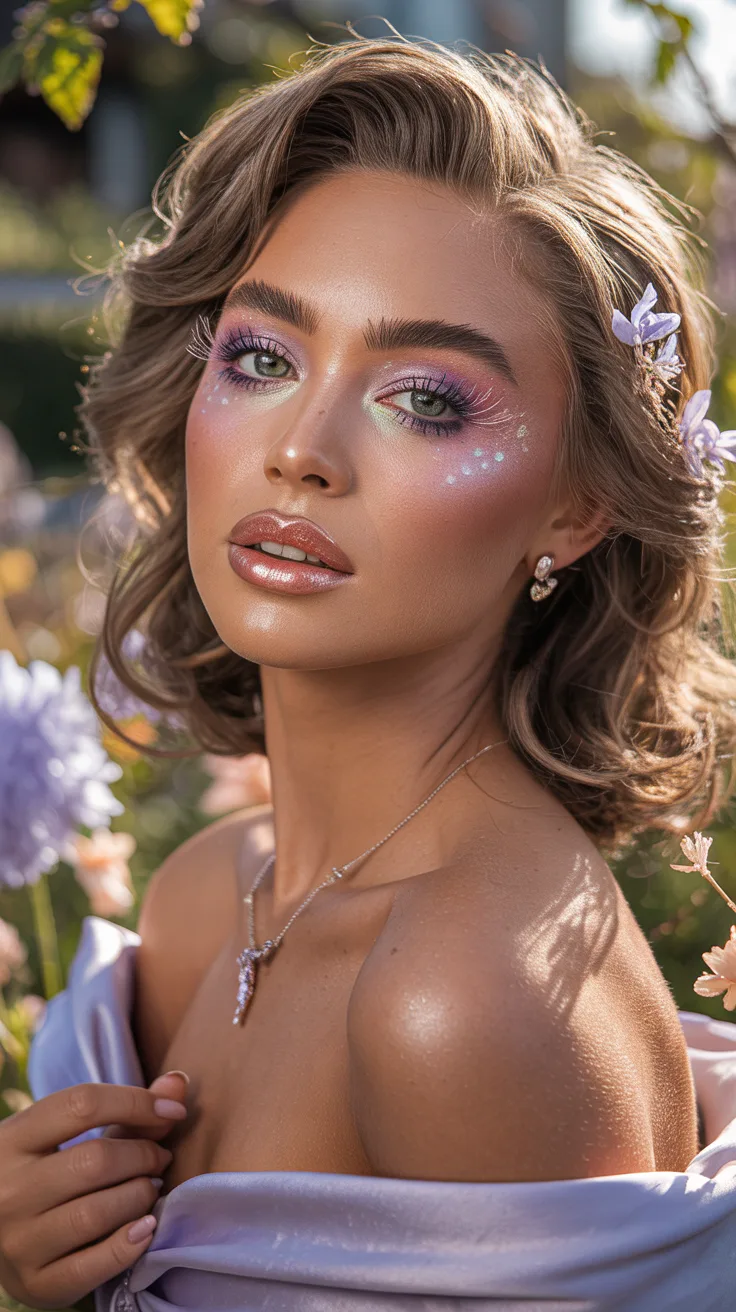 3. Enchanted Fairy Glam Makeup