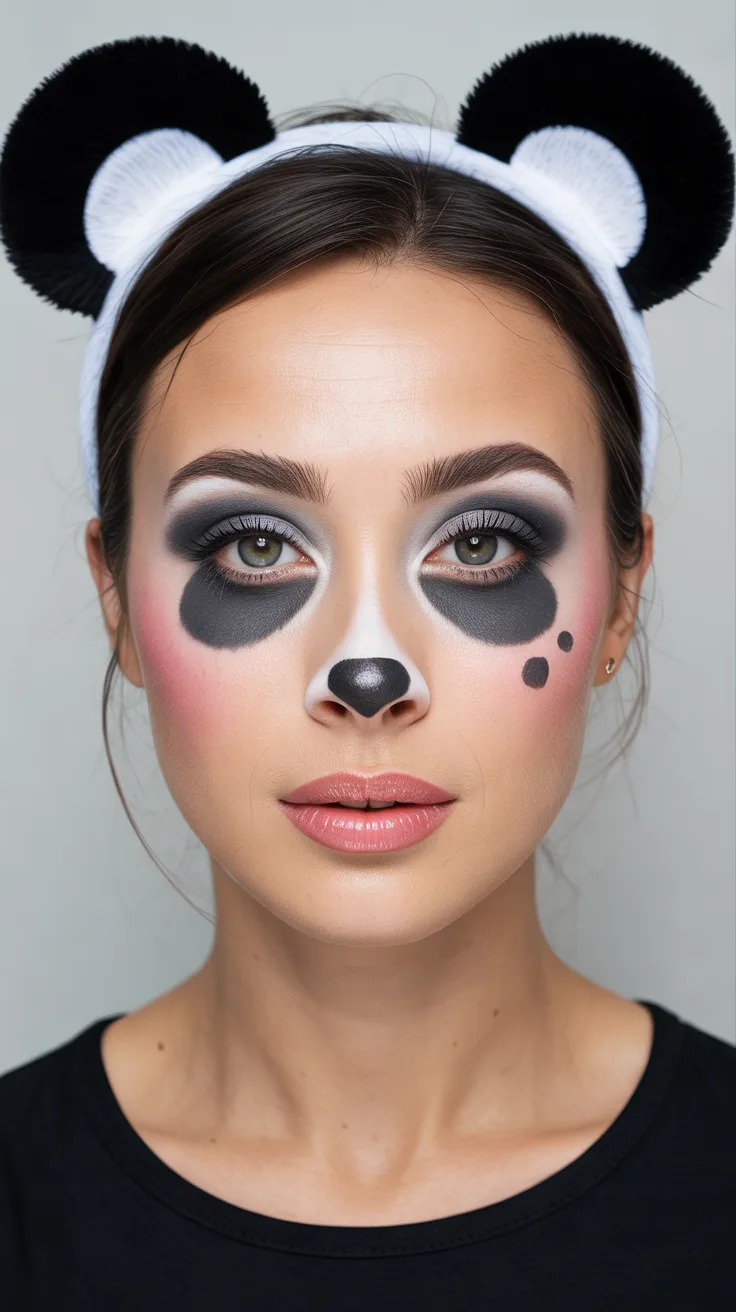 6. Panda Bear Crossover Look