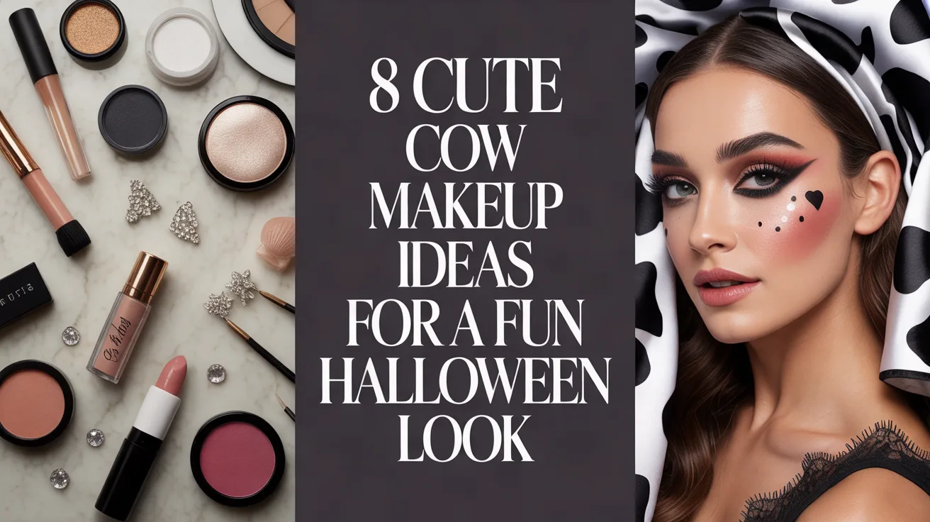 8 Cute Cow Makeup Ideas for a Fun Halloween Look