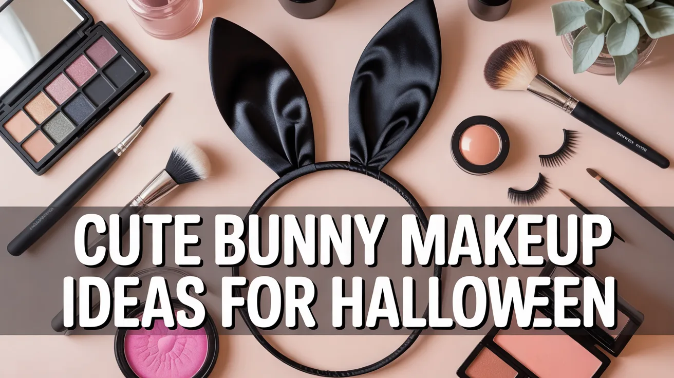 9 Cute Bunny Makeup Ideas for a Elegant Halloween Costume
